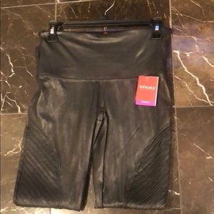 Leather SPANK leggings